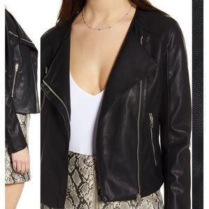 BLANKNYC faux leather jacket (S)
